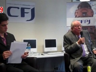Jean-Marie Le Pen parle "Führer" avec les étudiants du CFJ