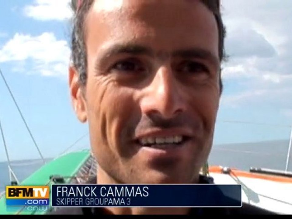 Franck Cammas prêt pour la Route du Rhum