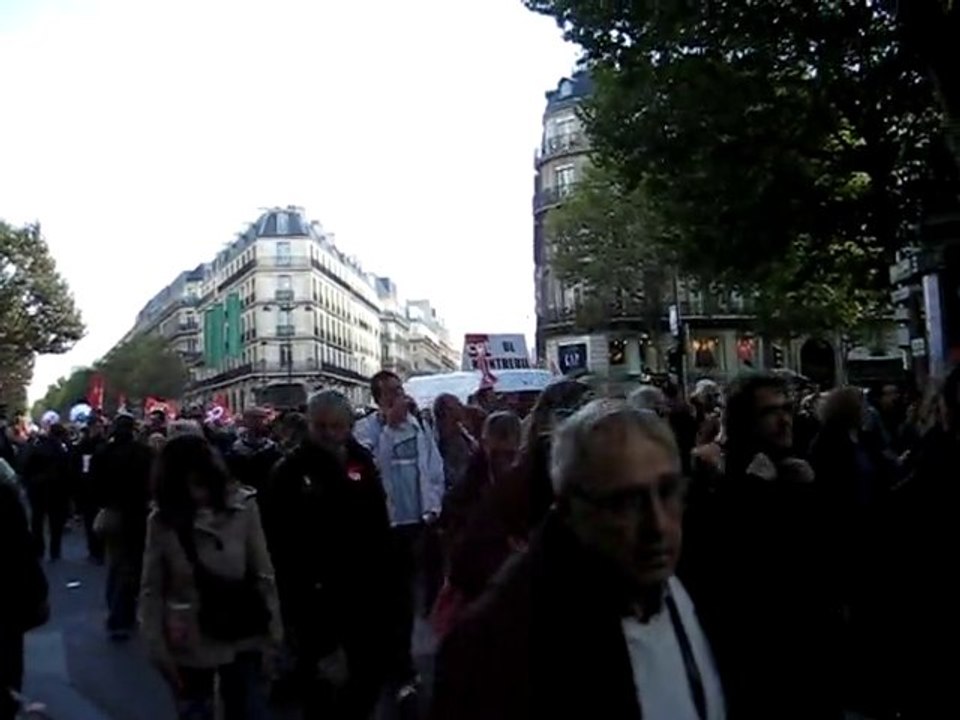 une partie de la manif cgt de paris 28 oct 2010