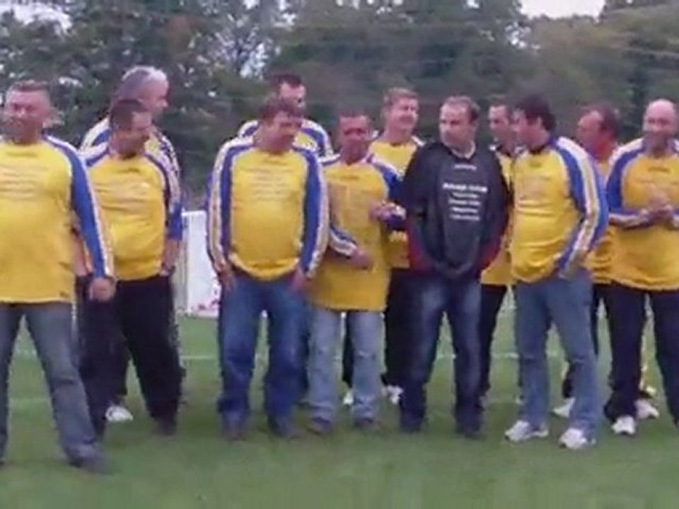 Remise maillots vétérans