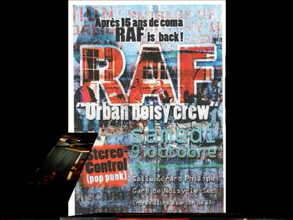 RAF- Live 09/10/10 Noisy le Sec