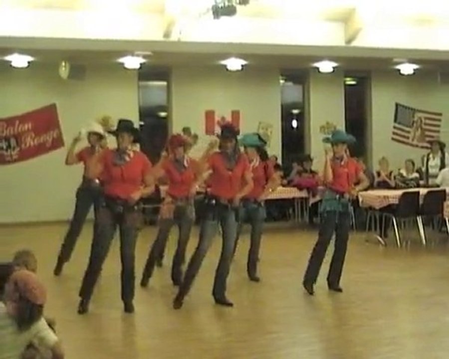 DEMONSTRATION DANSE COUNTRY A MARGENCEL(74) -PARTIE 1