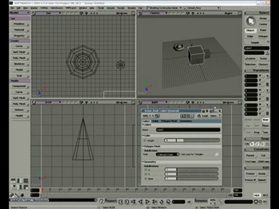 Softimage XSI Tutorial- Creating and Managing Projects