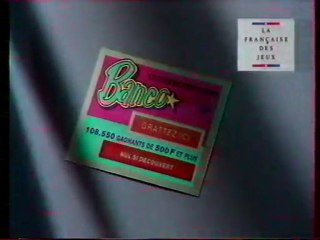 Publicité Banco ça Banque Illico 1993