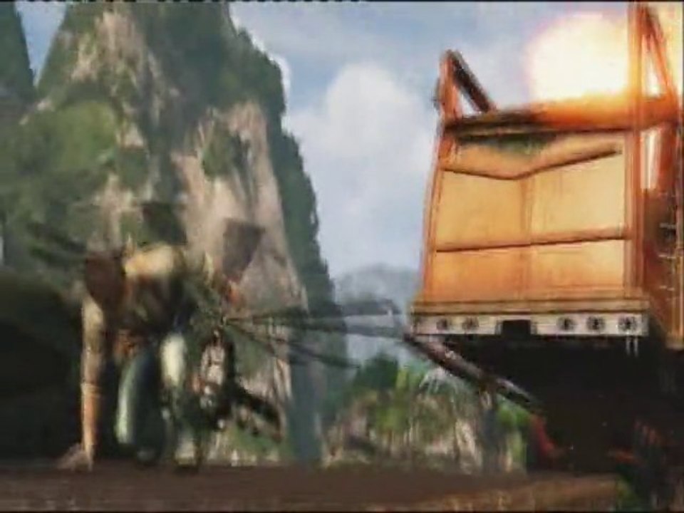 Uncharted 2 walkthrough partie 18 : Drake le roi des rails
