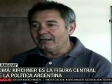 Roma: Kirchner es la figura central de la política Argentina