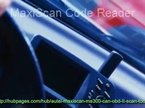 MaxiScan MS300 CAN OBD-II Scan Tool