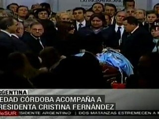 Piedad Córdoba acompaña a presidenta Fernández