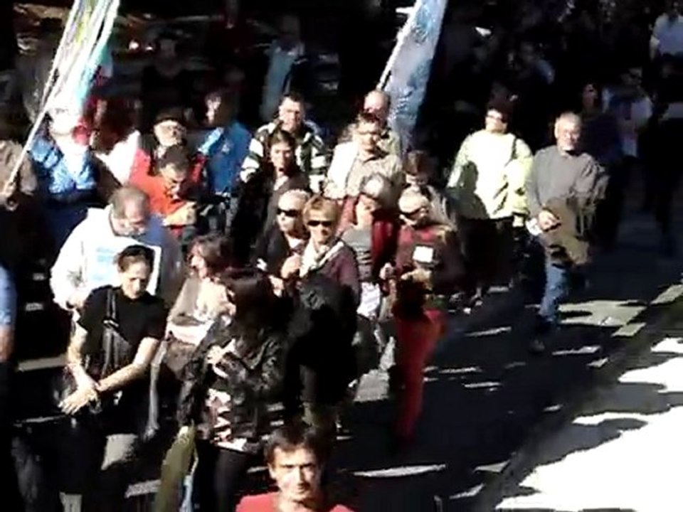 Manifestation retraites Avignon 28 Octobre 2010 N°2