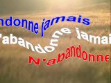 N'ABANDONNE  JAMAIS