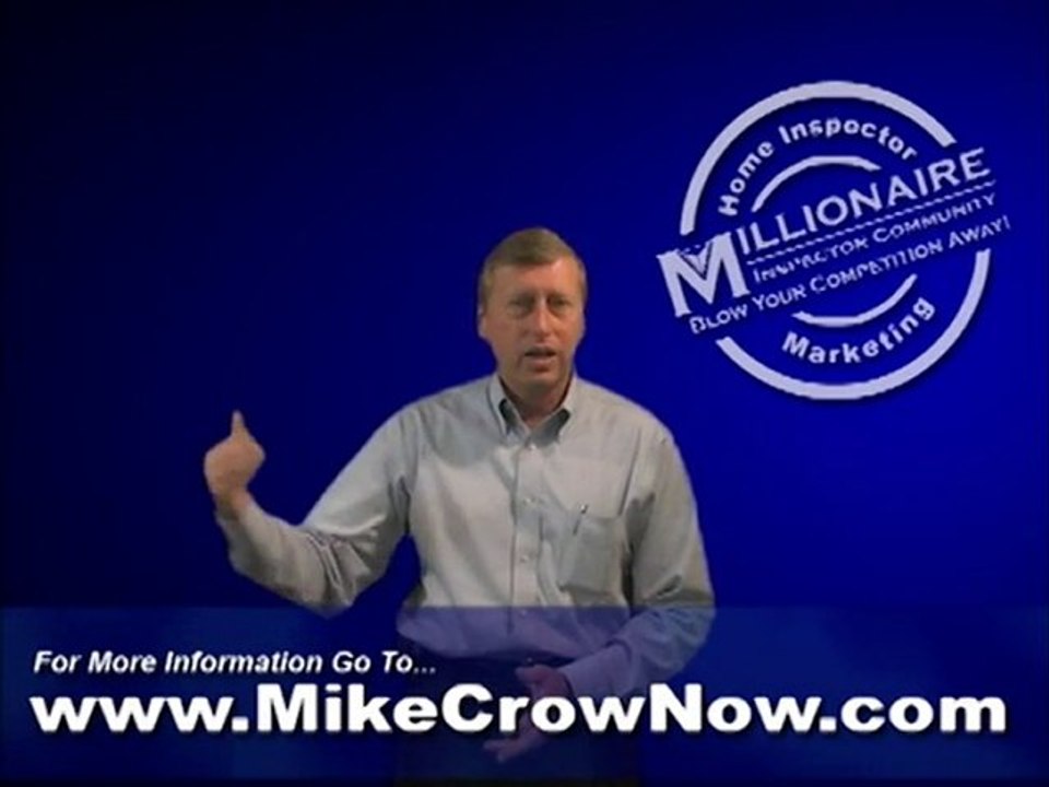 Home Inspector Marketing Question 08 - One Man Operation