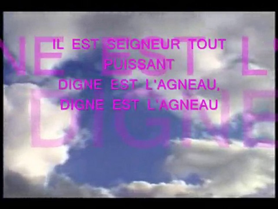 ALLÉLUIA LE SEIGNEUR RÈGNE ADORATION