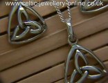 Celtic silver jewellery set DSG147