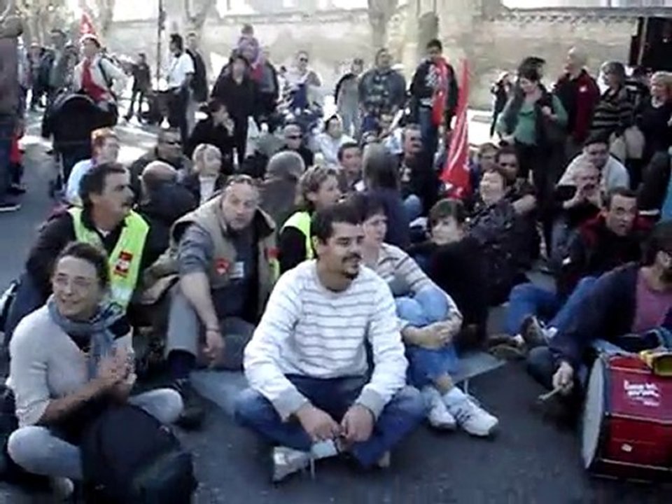 Manifestation Retraites Avignon 28 Octobre 2010 N°4