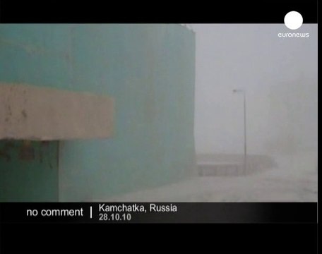 Russia: Volcano erupts in Kamchatka Peninsula - no comment