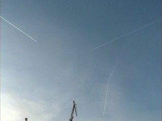 Jeudi 28 Octobre 2010: le ciel de Brest et ses trainées