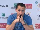 Tennis : Llodra revient sur sa défaite (Montpellier)