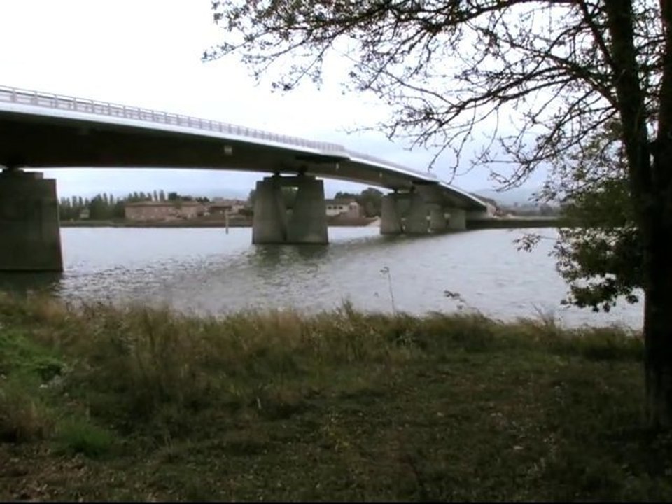 Inauguration du nouveau pont d'Arciat