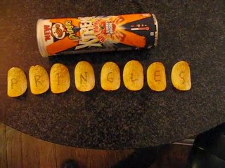 Message sur les tuiles de pringles Xtrrem