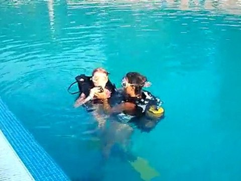 baptème plongée piscine