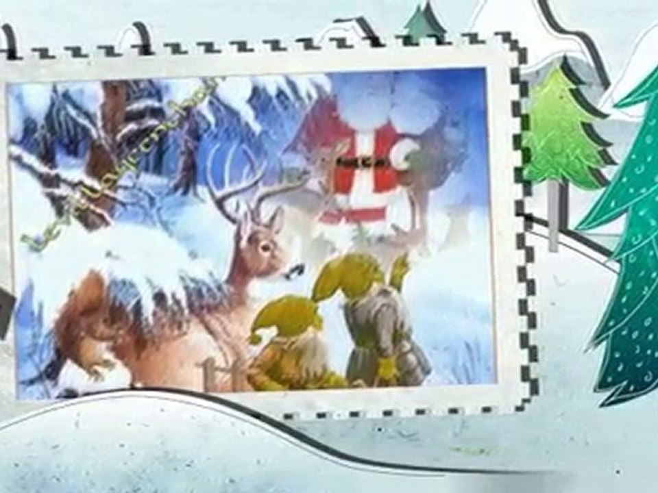 le père noel est enruhmé