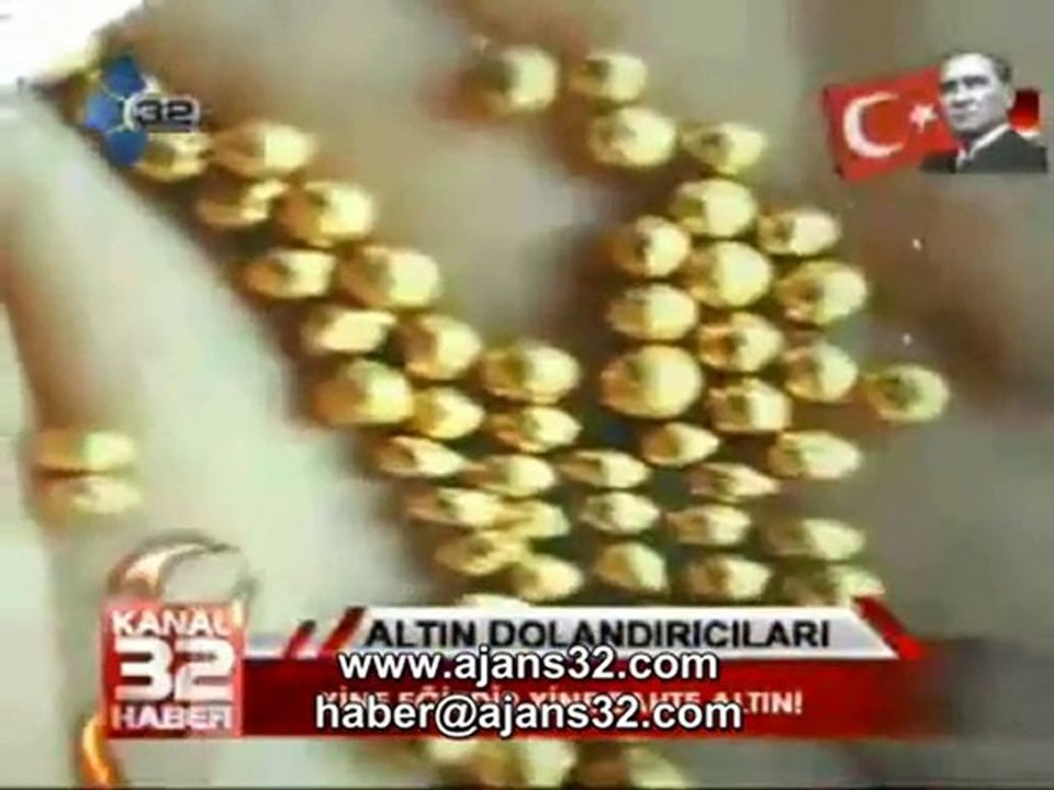 Eğirdirde Sahte Altın Operasyonu - Video
