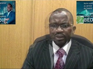 Henri Konan Bédié - EDE Serge Patrick - President CREA-PDCI