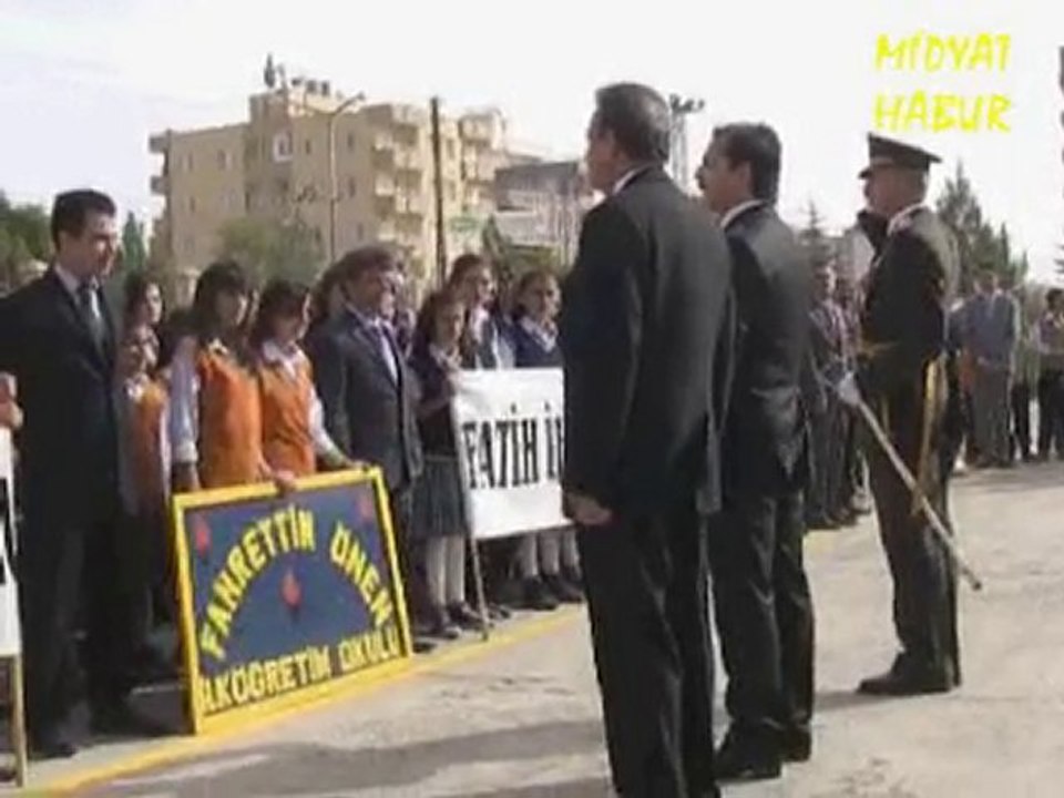 Midyat’ta Cumhuriyet Bayramı Kutlandı