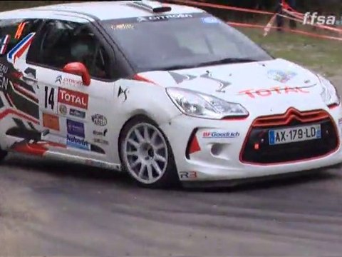 Rallye - Critérium des Cévennes - DS3 R3 contre Clio R3