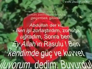 İBADET VE ALLAH’IN EMİRLERİNDE ÖLÇÜLÜ OLMAK-150
