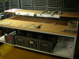 Récupération des pièces découpées avec l'ordi