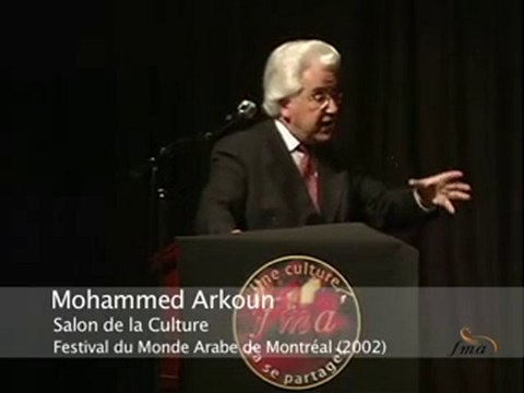 5 25 Mohammed Arkoun au Festival du Monde Arabe de Montreal