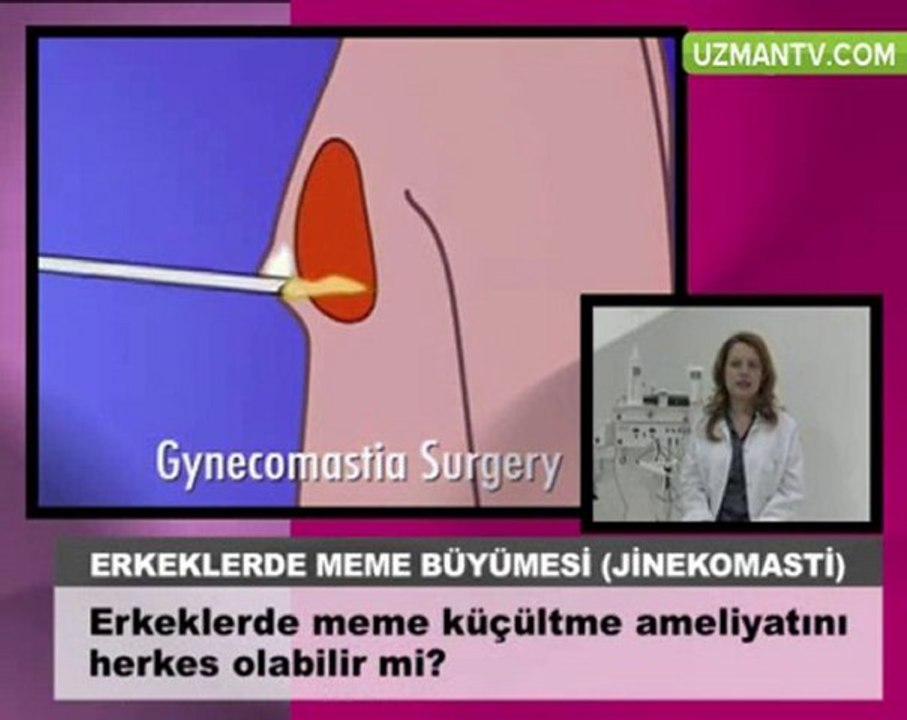 Erkeklerde meme kucultme ameliyatini herkes olabilir mi