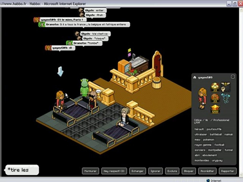 HabboParodie - Dispute dans le Pub