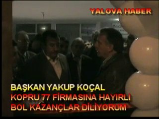 Açılış Kurdelesini KOÇAL ve BEŞTAŞ kesti