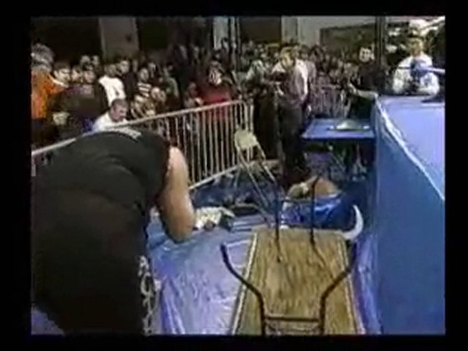 ECW Holiday Hell - Extreme Rules Match Sabu vs. Mick Foley