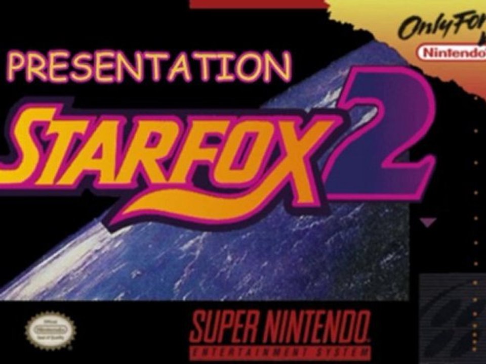 Presentation Starfox 2 SNES