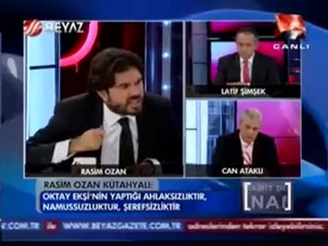 Taraf Yazarı Rasim Ozan Kütahyalı Oktay Ekşi'ye saldırdı