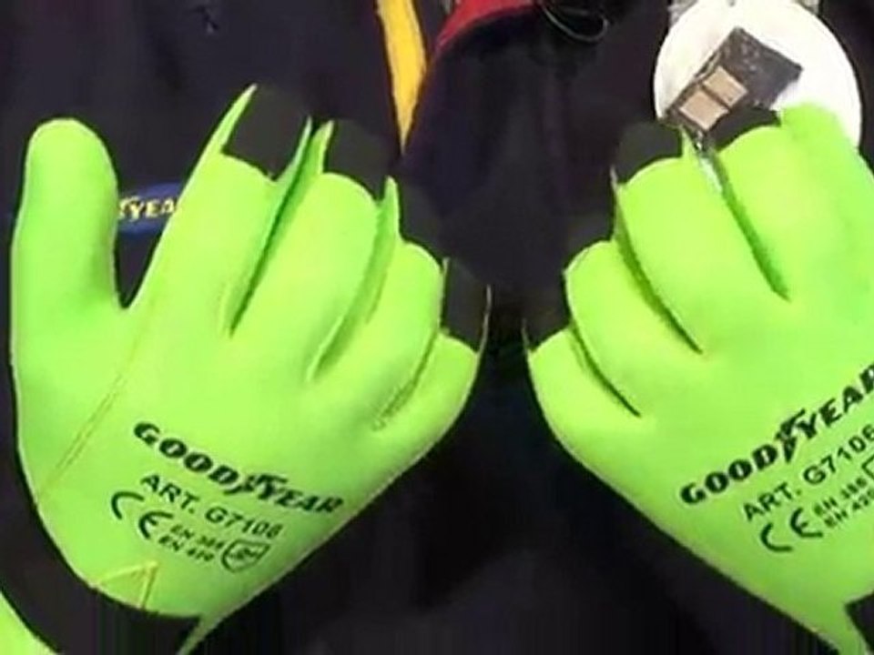 Thermo arbeitshandschuhe mit gummierter innenhand