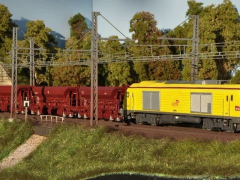 BB 75000 et BB 67400 en livrée INFRA en HO