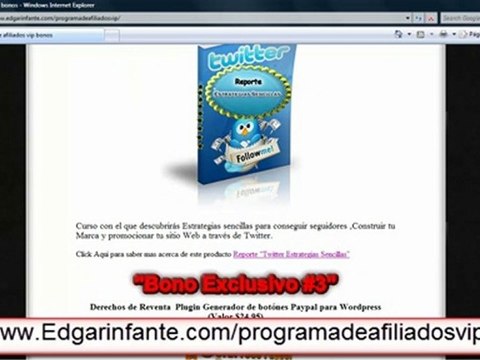 Programa de afiliados Vip mas bonos