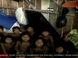 Indígenas colombianos amenazados y desplazados por paramili