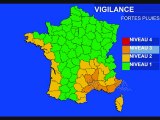 Météo 31 octobre 2010: Vigilance fortes pluies