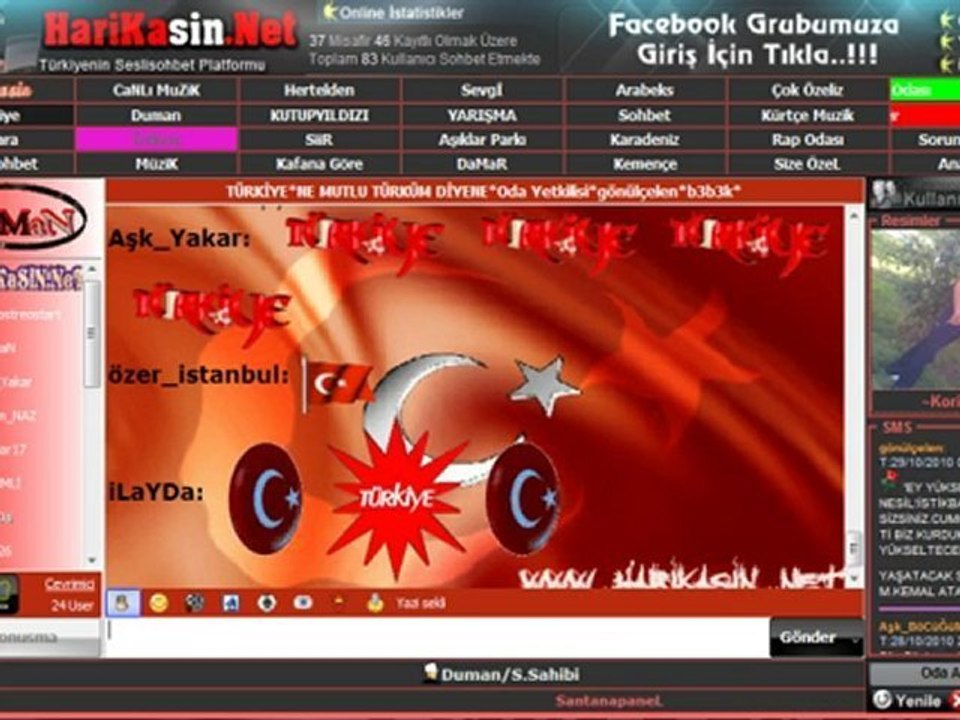 HARİKASİN.NET 29 EKİM KUTLAMASI