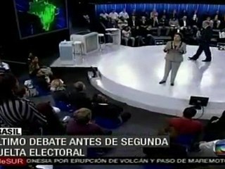 Elecciones Brasil: último debate electoral