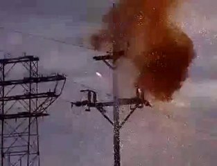 Trafo patlaması - Transformer explosion