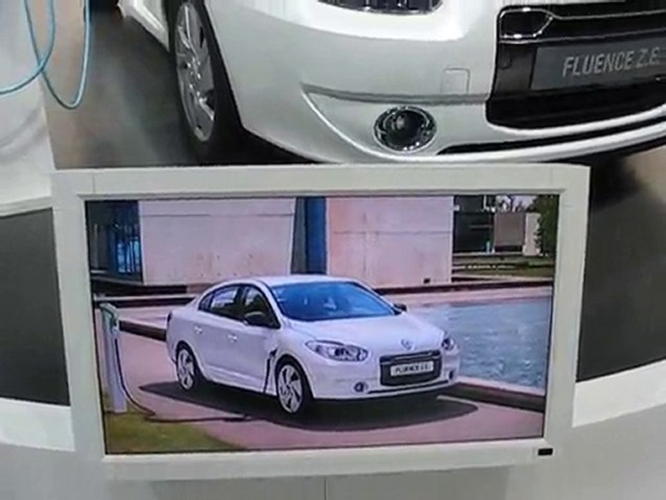 Paris Mondial de l’Automobile 2010 : Renault Fluence ZE