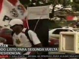 Últimas manifestaciones de apoyo a los candidatos, en las calles de Brasil