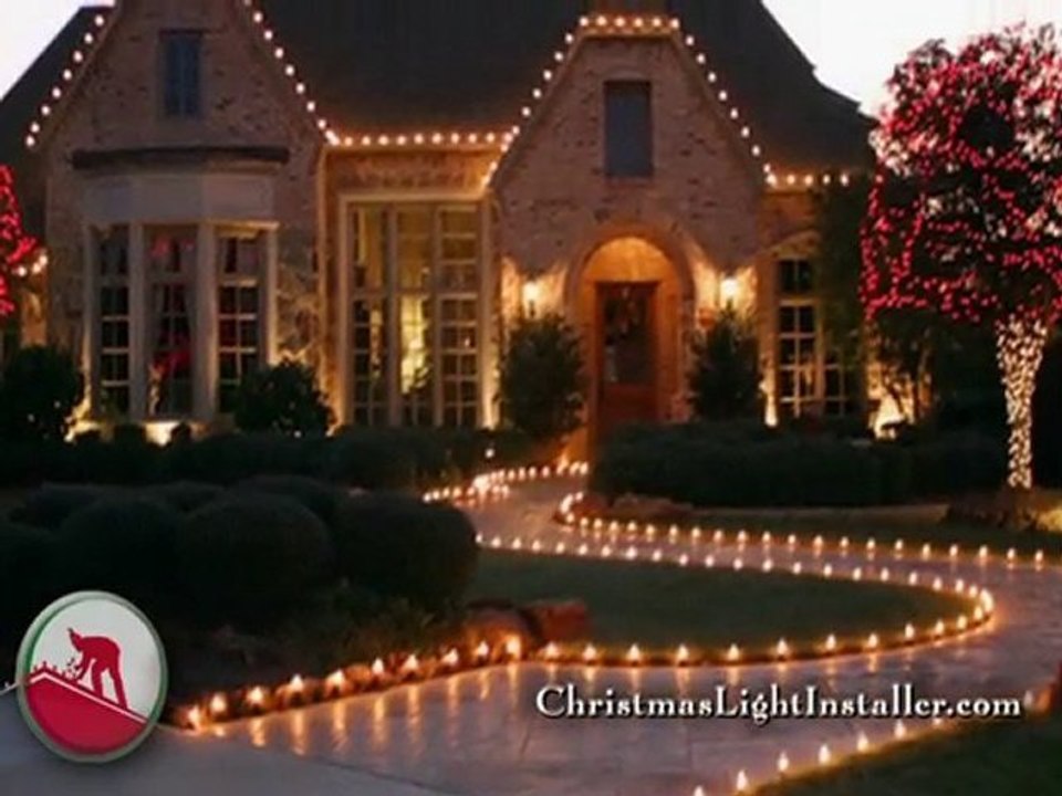 Plano Christmas Lights Installation - Safer to hire it done