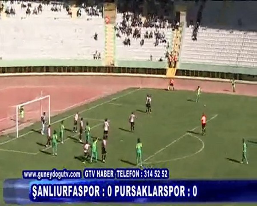 Ş.Urfaspor-Pursaklarspor 0-0 www.urfaspor.org